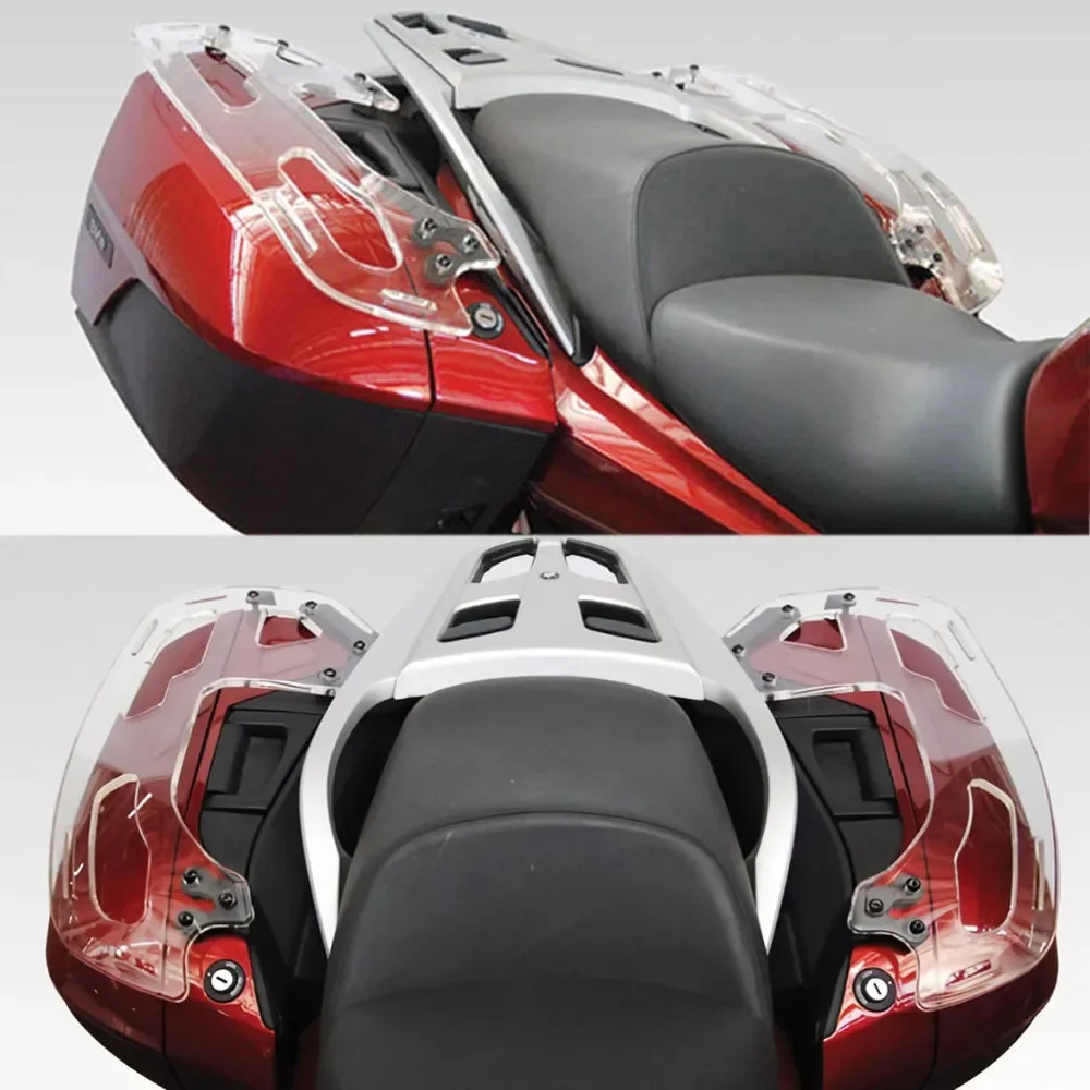 Фото Для BMW R1200RT LC R 1250 RT Багажник для мотоцикла на боковых кофрах R 1200 RT R1250RT Верхний чехол Коробка Багажник Поддержка полки №2