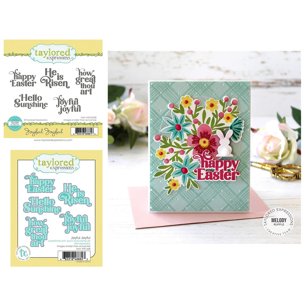 

Newest Hot Sale Metal Cutting Dies Scrapbook Diary Decorate Embossing Joyful Stamps Template Diy Gift Card Crafts Reusable Molds