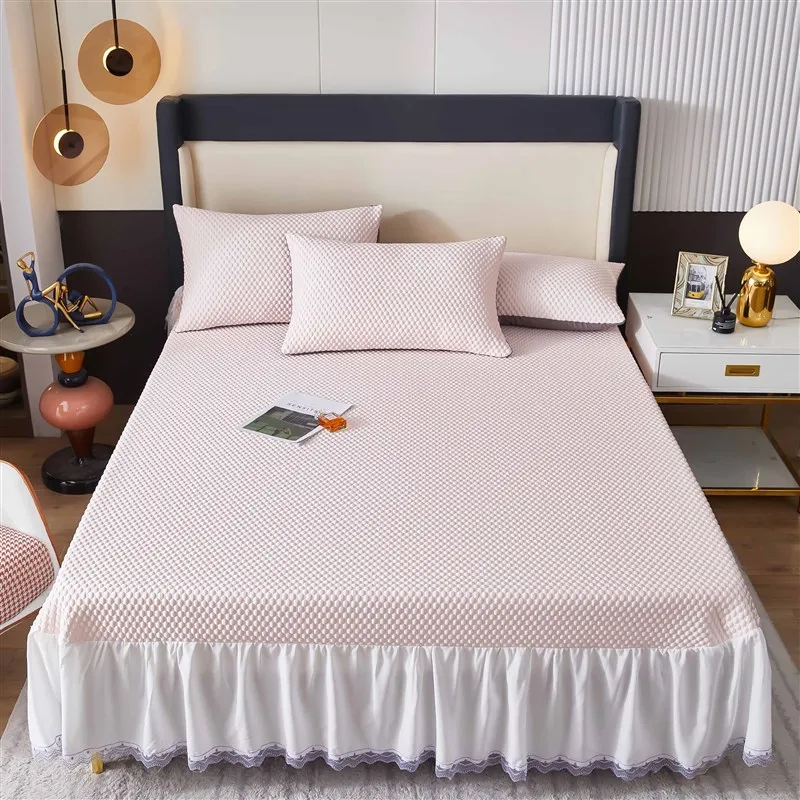 Юбка из ледяного шелка комплект трех предметов летний коврик 8 м моющийся