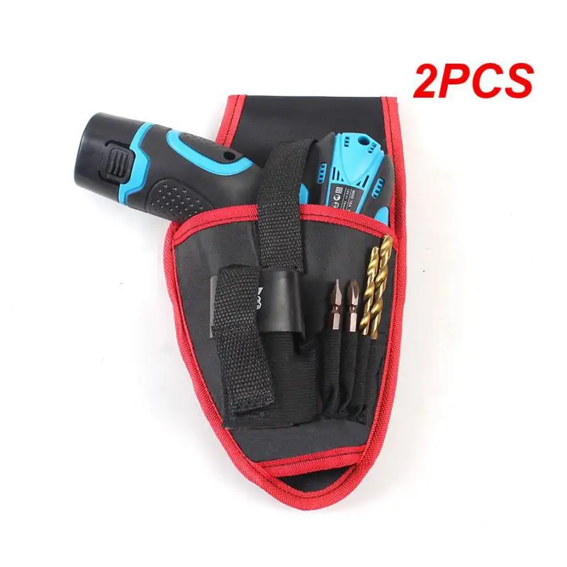 

2PCS Electric Belt Waist Tool Bag Professional Oxford Wrench Hammer Screwdriver Drill Holster Porch Tool Bag