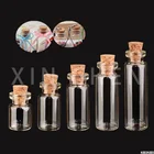 5 шт., пустые маленькие флаконы для ароматерапии с пробками 0,511.522.55 мл