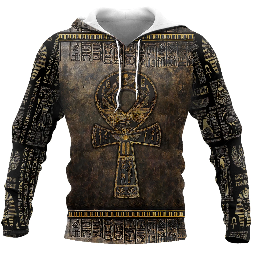 

CLOOCL Men Hoodie Gods of Ancient Egypt 3D All Over Printed Pullover Unisex Casual Jacket Coat Asian Size S-5XL Sudadera Hombre