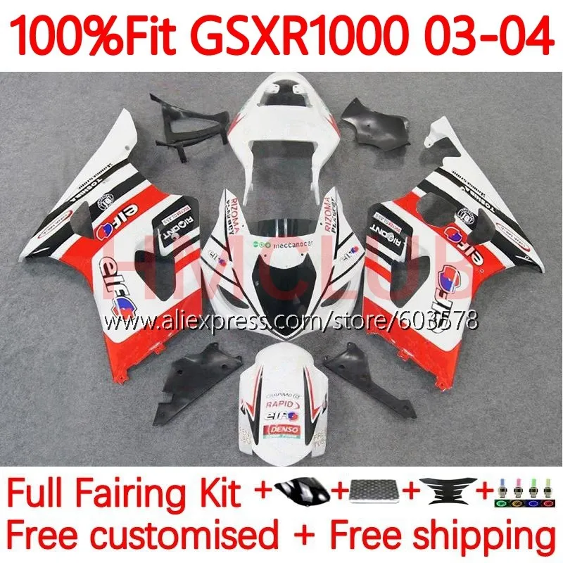 

Injection For SUZUKI GSXR-1000 K3 GSX-R1000 GSXR 1000 CC 1000CC GSXR1000 2003 2004 GSX R1000 03 04 Fairing 98No.56