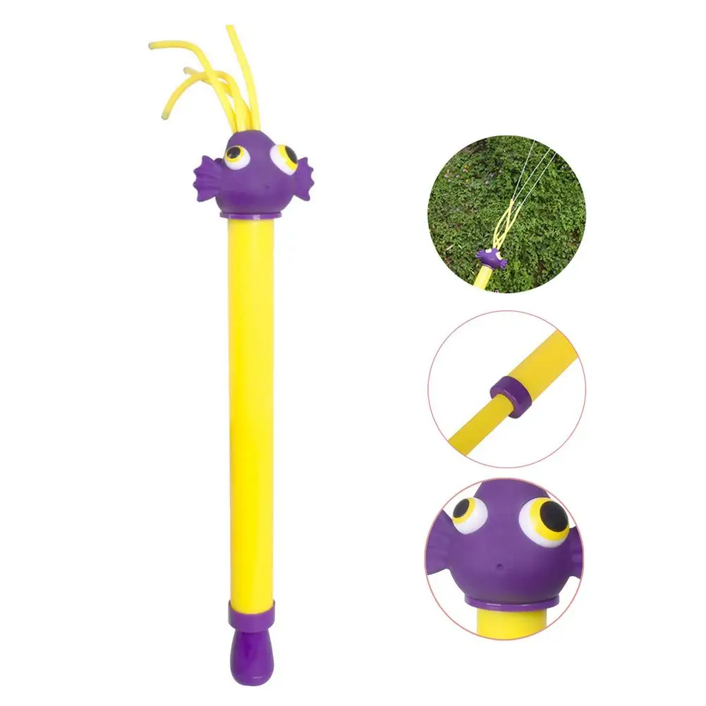 Дурацкая водяная пушка осьминог для детей на открытом воздухе пляжные игрушки Рыбка-клоун родительско-детский пистолет для детей.