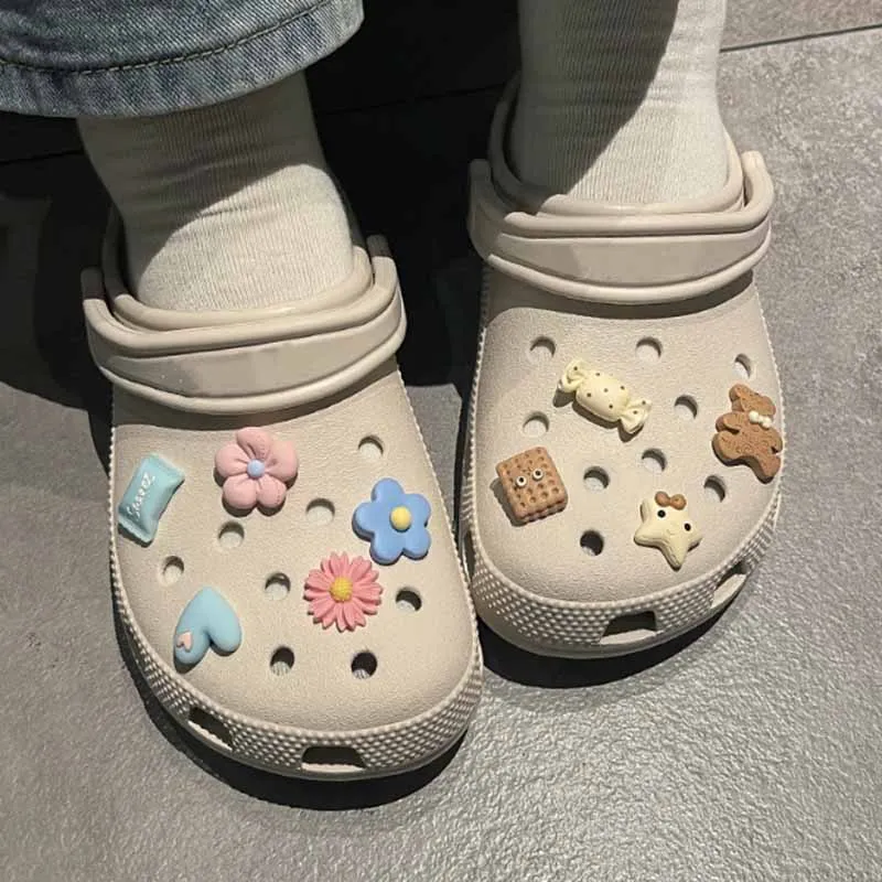 9 шт./набор прозрачные украшения для обуви