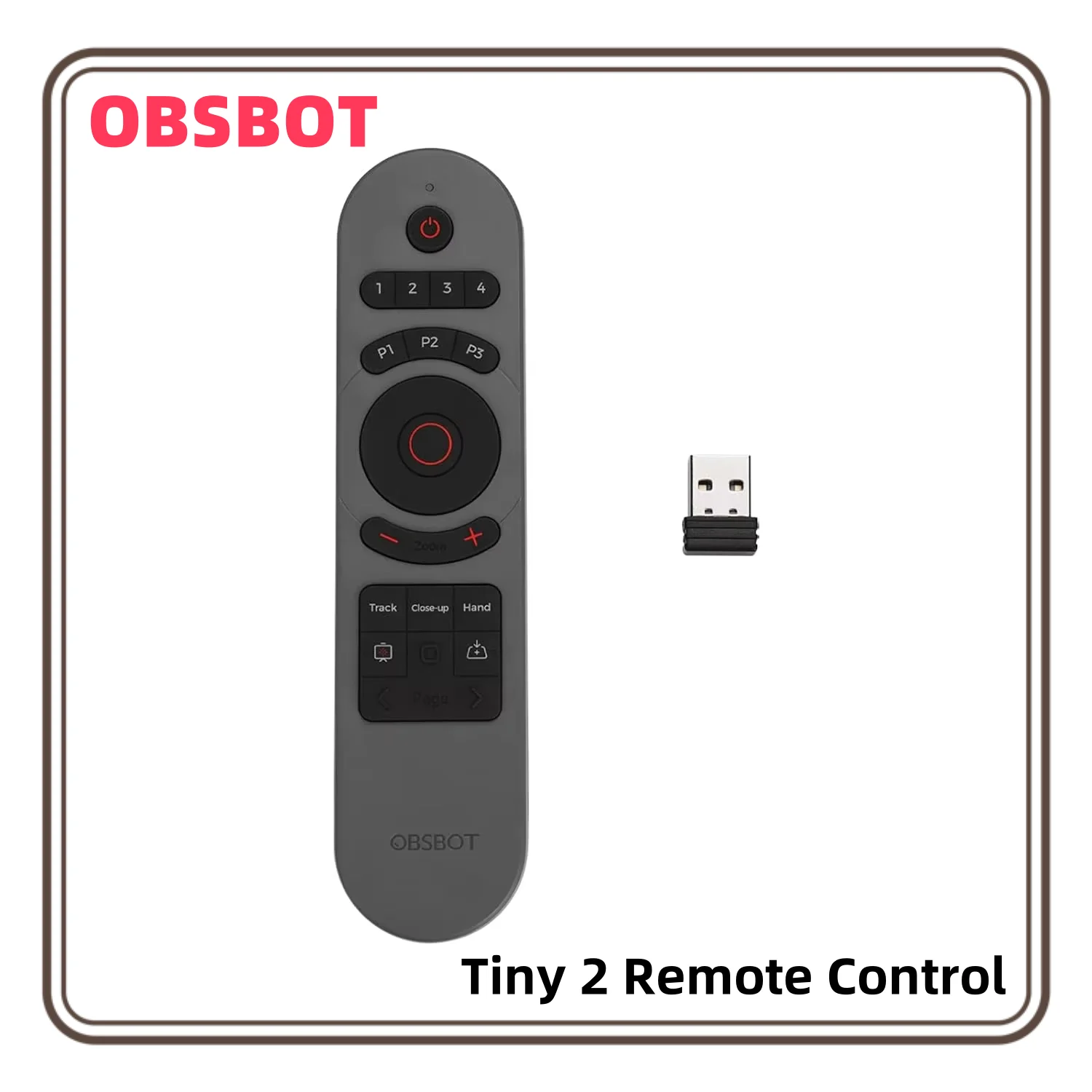 Беспроводной кликер OBSBOT Tiny 2/Tiny 4K/1080P