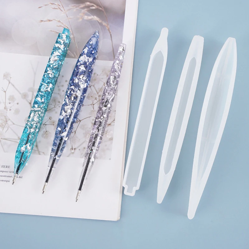 

DIY Handmade Pen Silicone Mold - Epoxy Resin Pen Holder Resin Casting Mold - Penholder DIY Jewelry Making