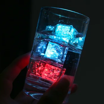 1PC Luminous Led Ice Cubes Colorful Romantic Super Bright Party Festival Toys Gifts for Hotel KTV Bars Party Light Decoration 4