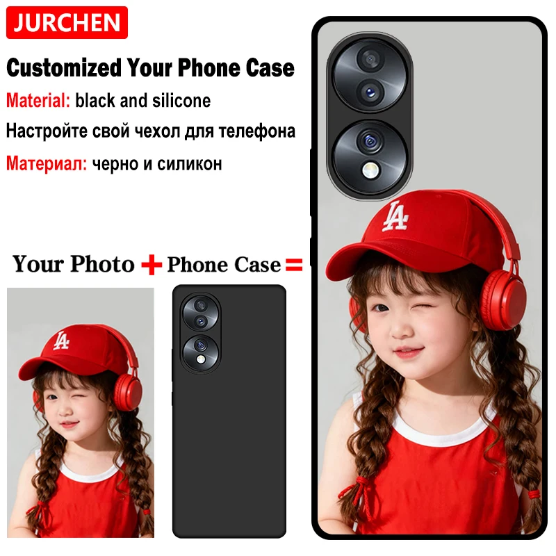 Фото Чехол для Huawei Honor 600 500 400 80 60 X8 X6 X7 X9 9X 8X Pro Lite Smart GT 600e 5G с индивидуальным фото, силиконовый чехол с изображением №1