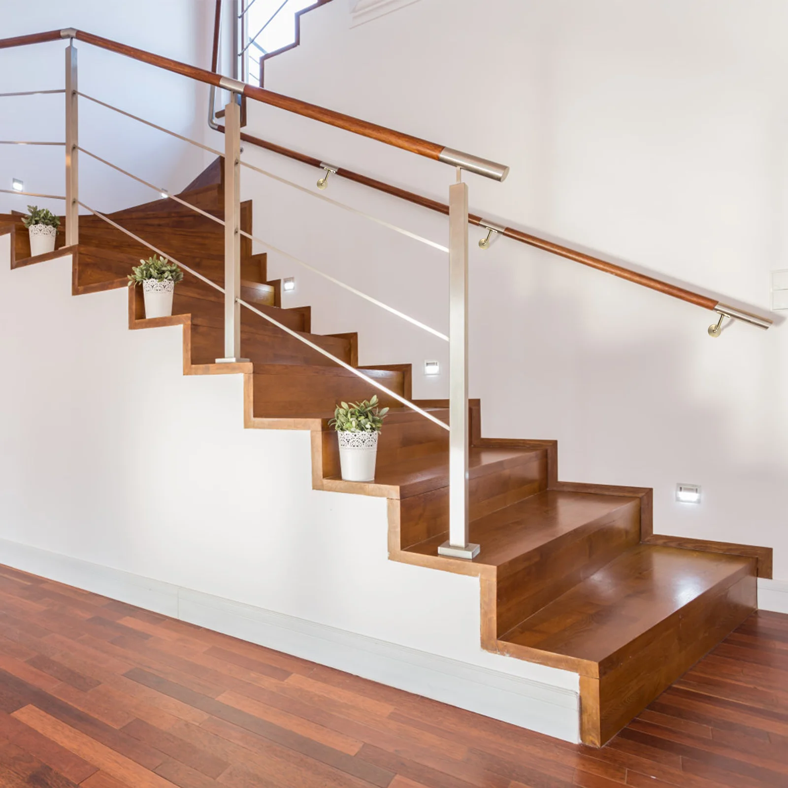 2 шт. металлические поручни для лестницы