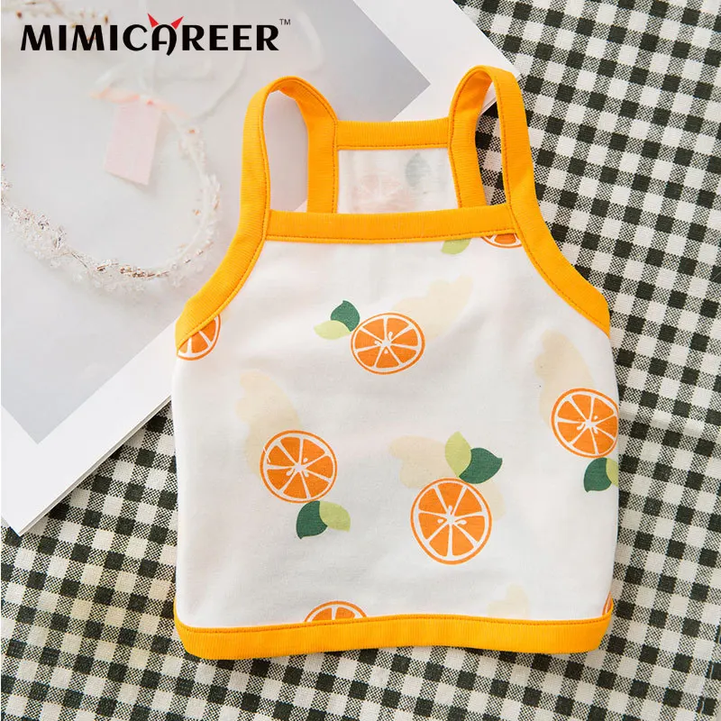 

Dog Clothes Summer Pet Thin Section Leisure Breathable Cool Vest Cute Puppy Kitten Small Sling t-Shirt Pet Clothing Supplies