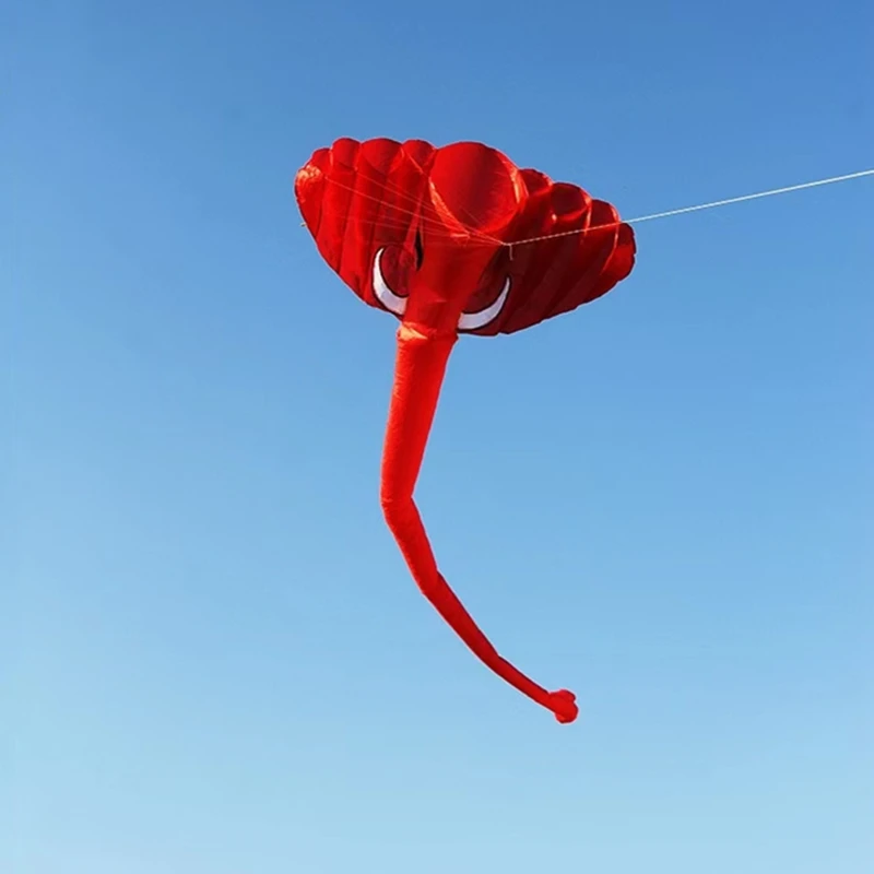 Бесплатная доставка воздушный змей в виде слона мягкий гигантский катушка