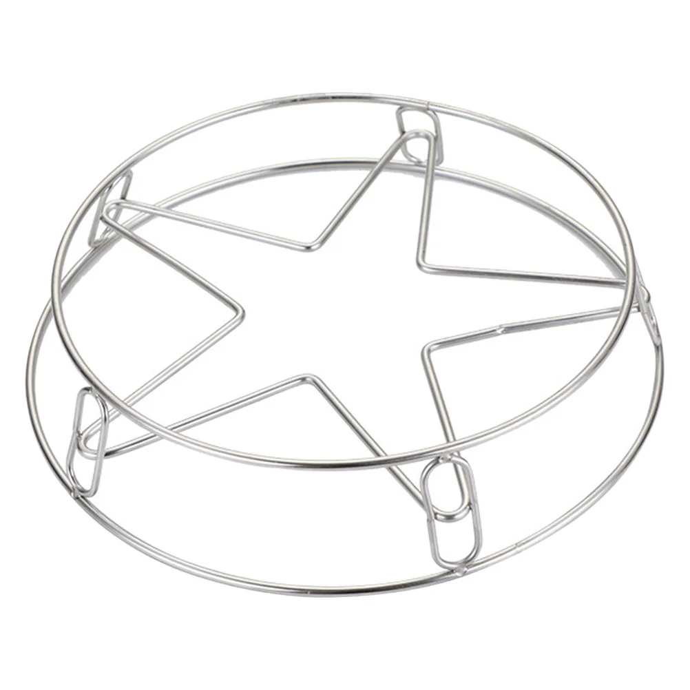 

Heat Insulation Pad Multi-functional Steamed Rack Stainless Steel Steaming Rack for Shop Hotel Store