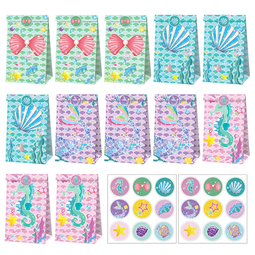 

Box Gift Wedding Paper Party Birthday Candy Baby Mermaid Favor Shower Return Valentine Day Treat Kraft Shopping Favors Toy