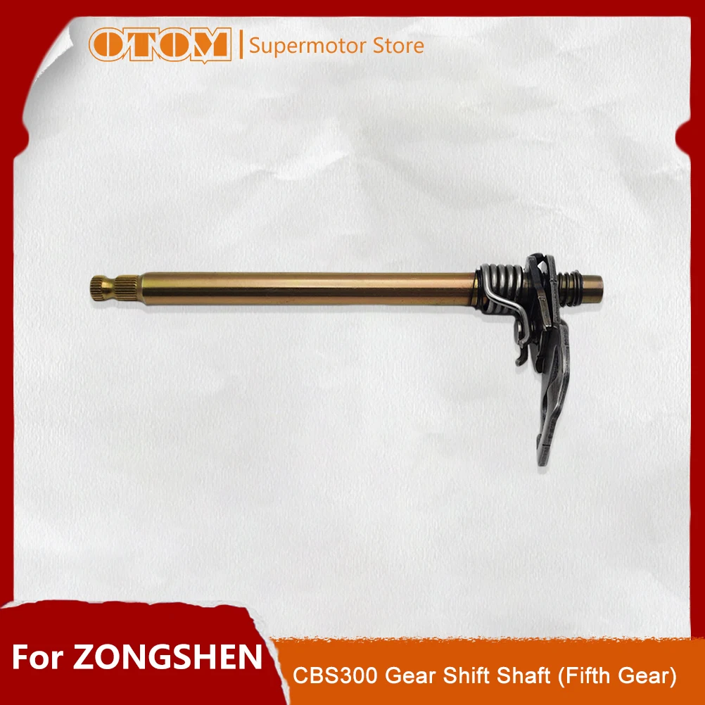 

OTOM Motorcycle Gear Shift Shaft 5 Speed Gearshaft Lever For ZONGSHEN ZS174MN-3 CBS300 4T Water-Cooled Engine Accessories Bike