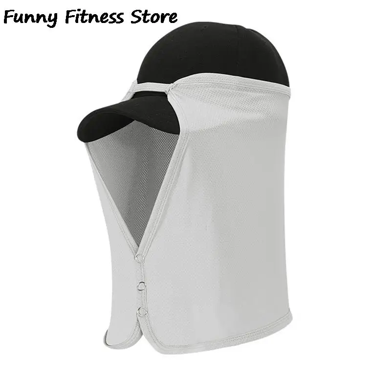 Кепка От Солнца со съемной маской для мужчин и женщин рыбалки езды на велосипеде