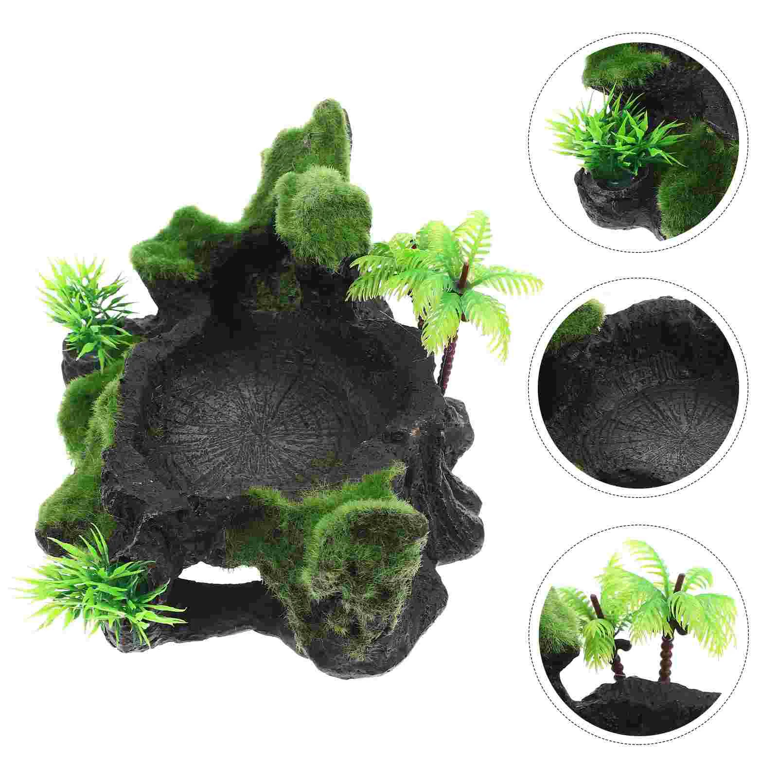 Миска для кормления домашних животных аксессуар закусок рептилий рогатая