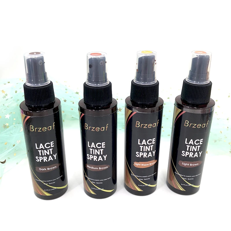 Lace Tint Spray 3.4floz(100ml) Mousse Foam Tint To Match Your Skin Tone For Lace Wigs And Closure Frontal