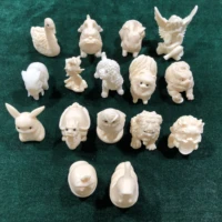 ivory nut character hand polished feng shui reiki healing crystals quartz mineral home decoration handicraft stone carvings
