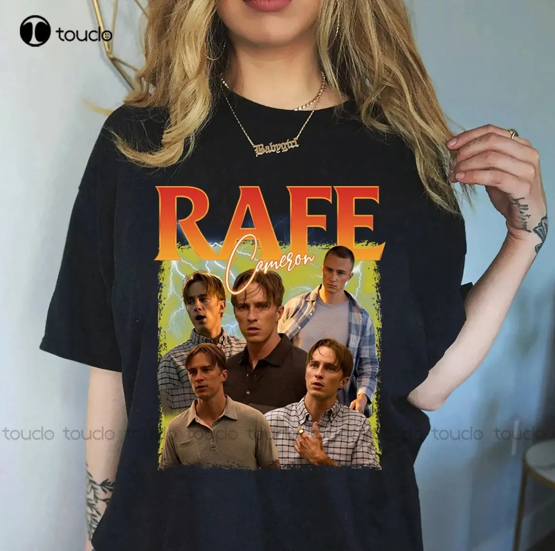 Rafe Cameron Vintage Shirt Outer  Tshirt Drew Starkey Outer Fan Tees Rafe Cameron Retro 90S Sweater Rafe Cameron Merch