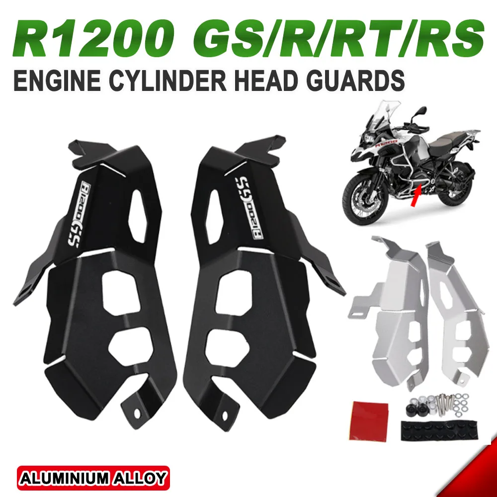 

Motorcycle Accessories Engine Cylinder Head Guards Protector Cover For BMW R1200GS GS 1200 Adventure R1200 R RS RT 2013 - 2020