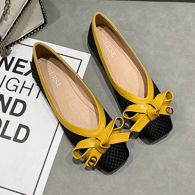 High Quality Plus Size 44 Flat Pumps Women Ladies Walking Style Casual Shoes