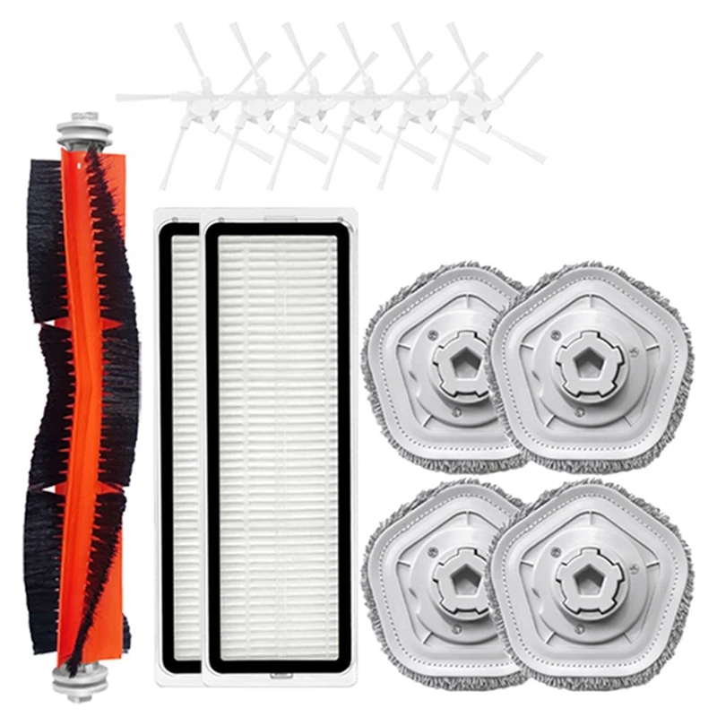 

For Dreame Bot W10 / W10 PRO Accessories Robot Vacuum Cleaner HEPA Filter Main Side Brush Mop Cloth Replacement Accessories