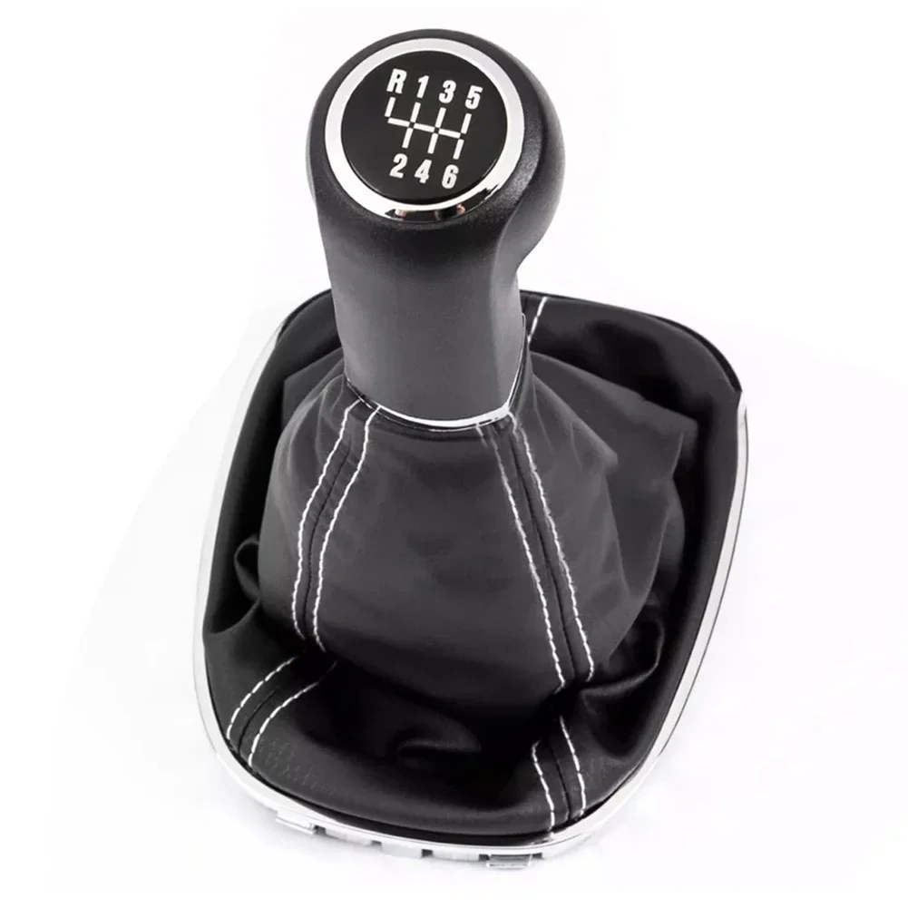 Для Opel Corsa D S07 2006-2014 кнопка переключения передач + манжета черная 6-скоростная