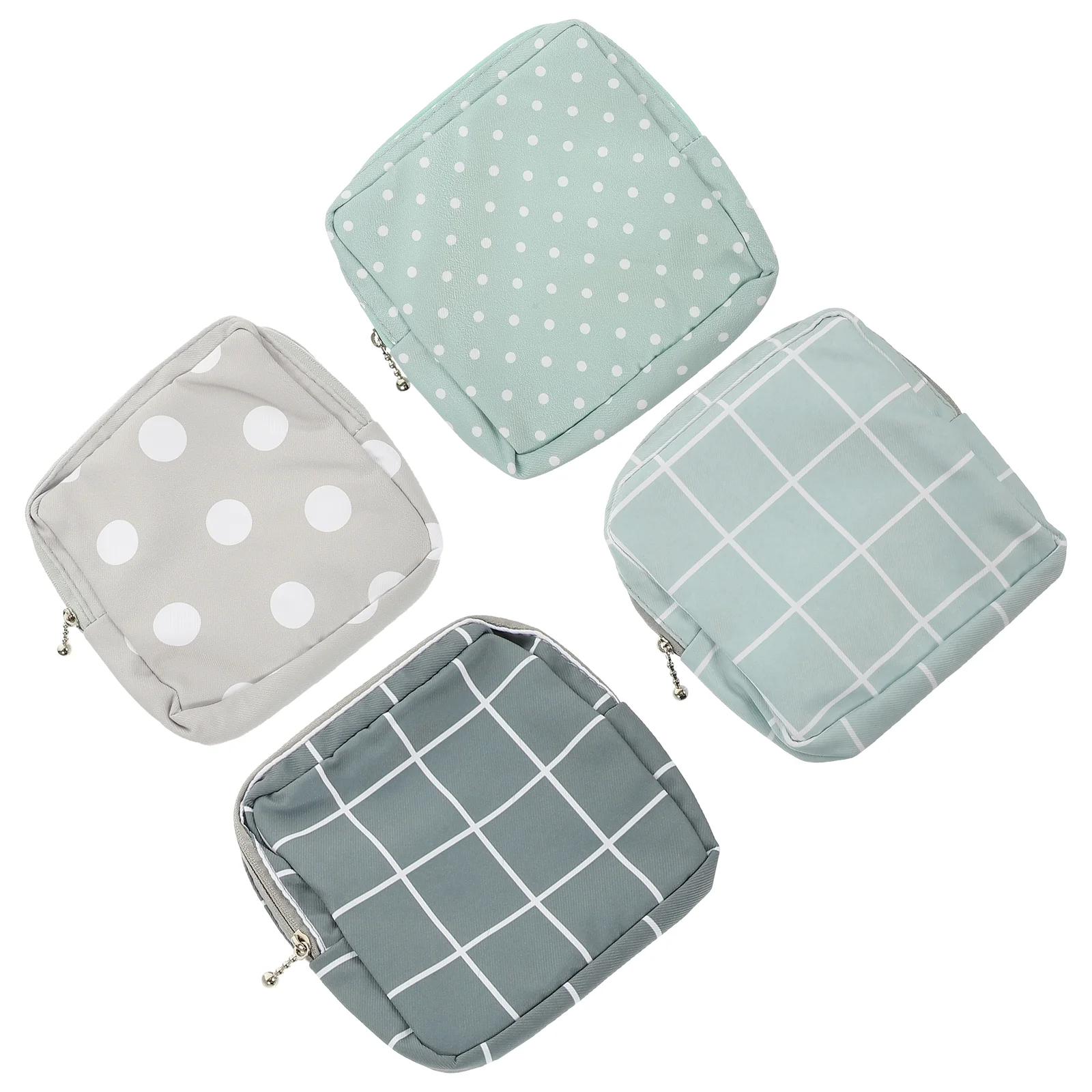 

4Pcs Pouches Portable Sanitary Towel Bags Sanitary Pad Storage Bags Menstrual Pad Holders for Storage Organization Sanitary Pad
