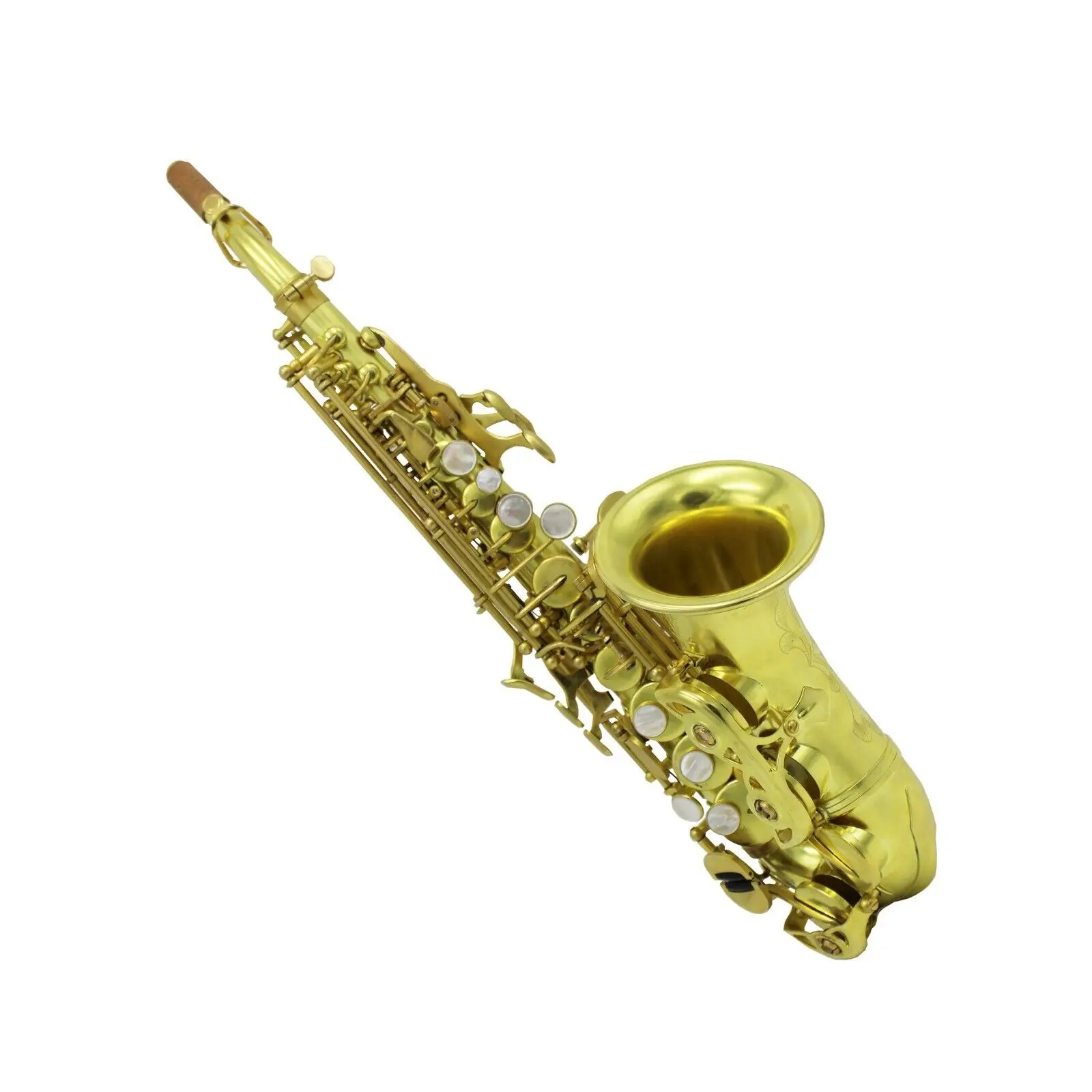 

EM музыка черный никелевый корпус золотой ключ баритон саксофон с гравировкой Феникс