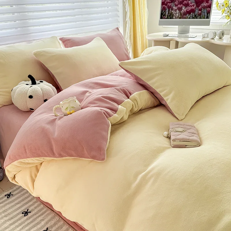 Зимний класс А экологически чистый комплект двойного постельного белья для