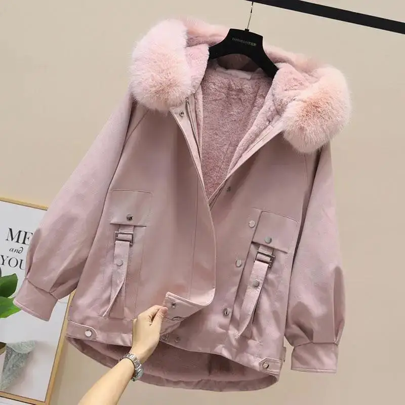 Winter Women's Cold Coat Parkas Super Hot Coats Fur Jacket Hooded Tops Snow Outercoat Cheap Wholesale New