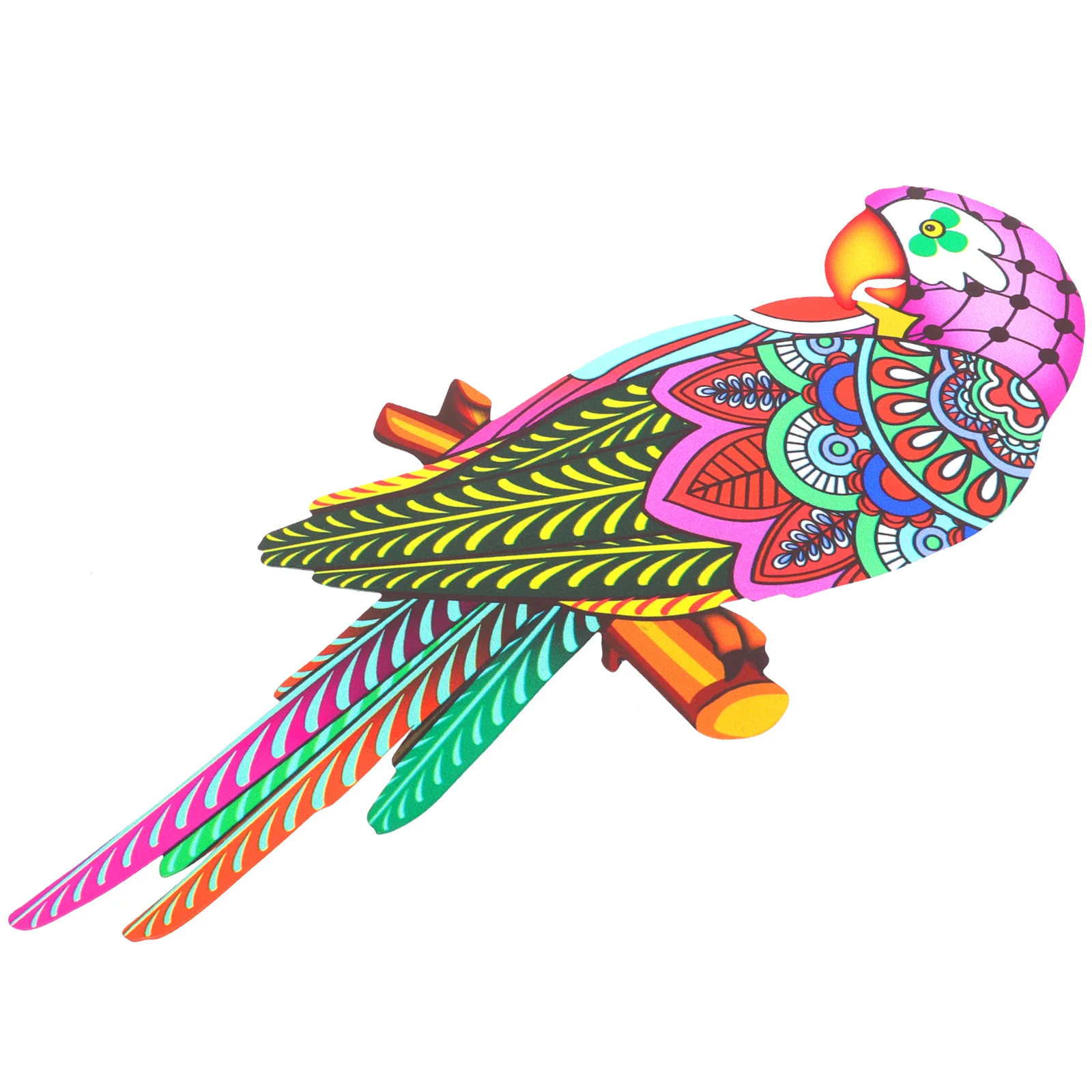 Железный тукан украшения для патио настенный забор открытый птица бытовой