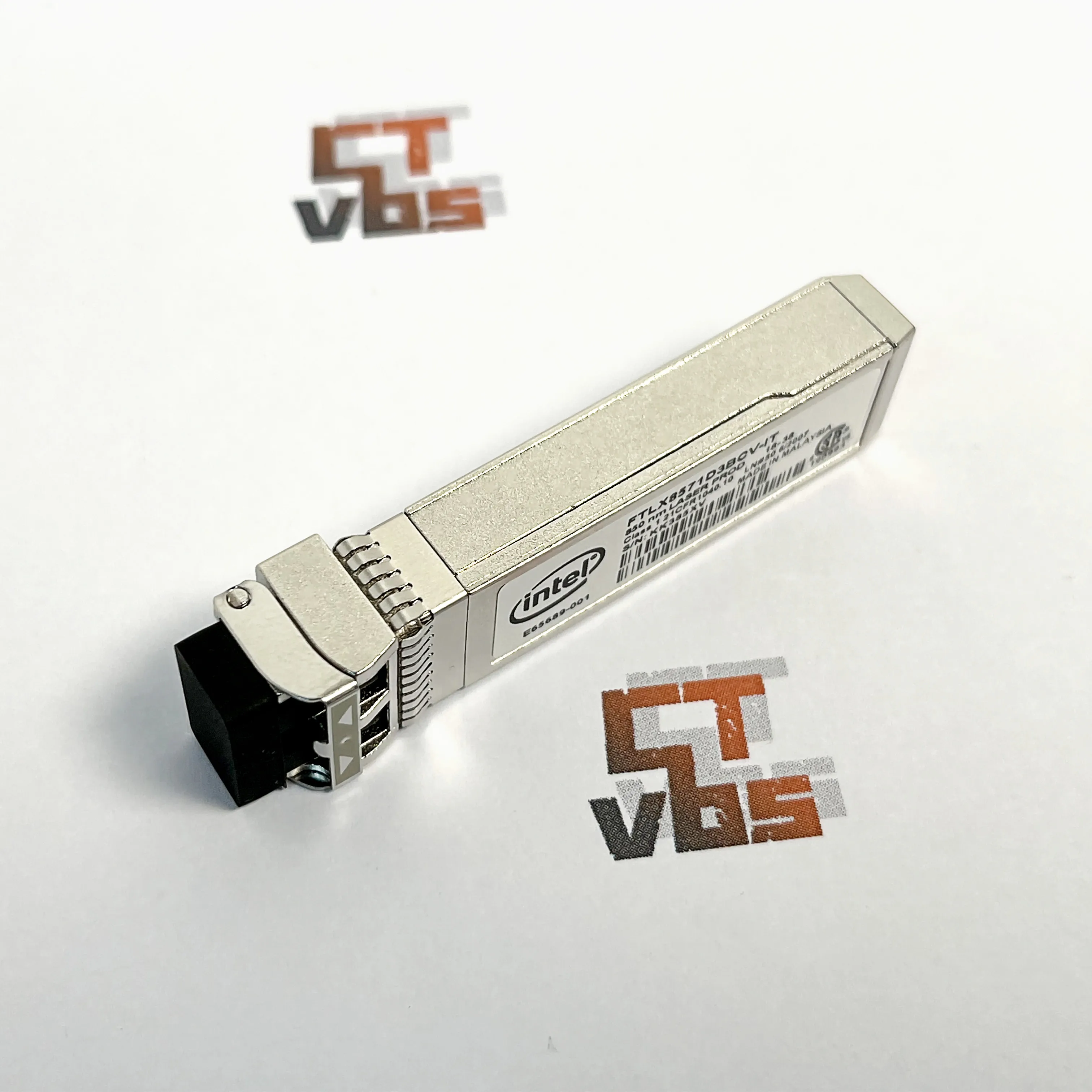 INTEL E10GSFPSR FTLX8571D3BCV-IT E65689-001 0Y3KJN / 0R8H2F SFP+ Transceiver for X520-DA2 or X520-DA1 850nm 300m 10G Multi Mode