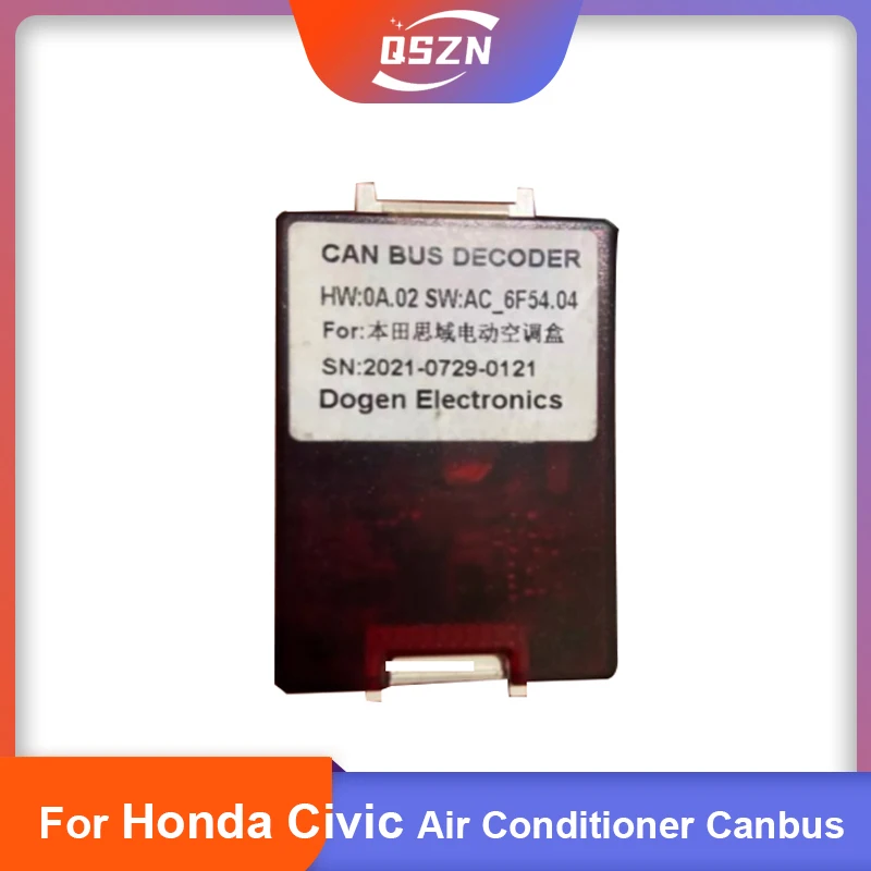 Canbus box Adaptor For Honda Civic Air Conditioner canbus with Wiring harness Power cable Car radio Android