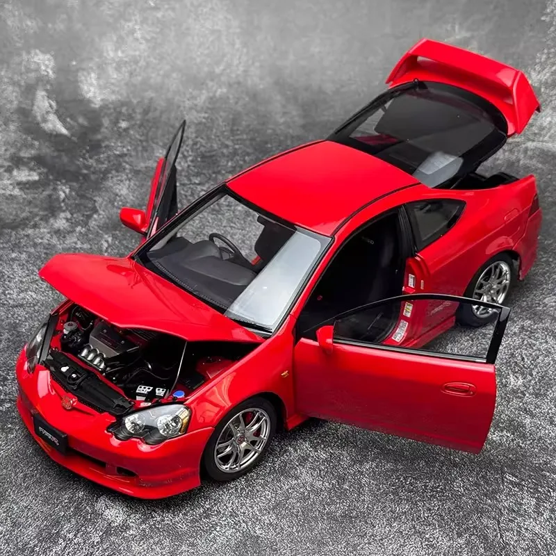 Фото Оригинальная модель японского спортивного автомобиля Lcd Brand 1:18 Integra Dc5 Type R JDM, премиум-класса, коллекционный сувенир для автолюбителей №4