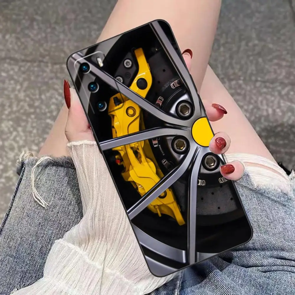 Роскошный чехол-суппорт для телефона в виде спортивного автомобиля HUAWEI P50 P40 P30 P20