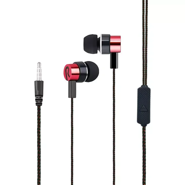 

For Phone In Ear Headphones With Microphone 3.5mm Wired Earbuds For Ios And Android SmartphonesWired Headset With Microphone