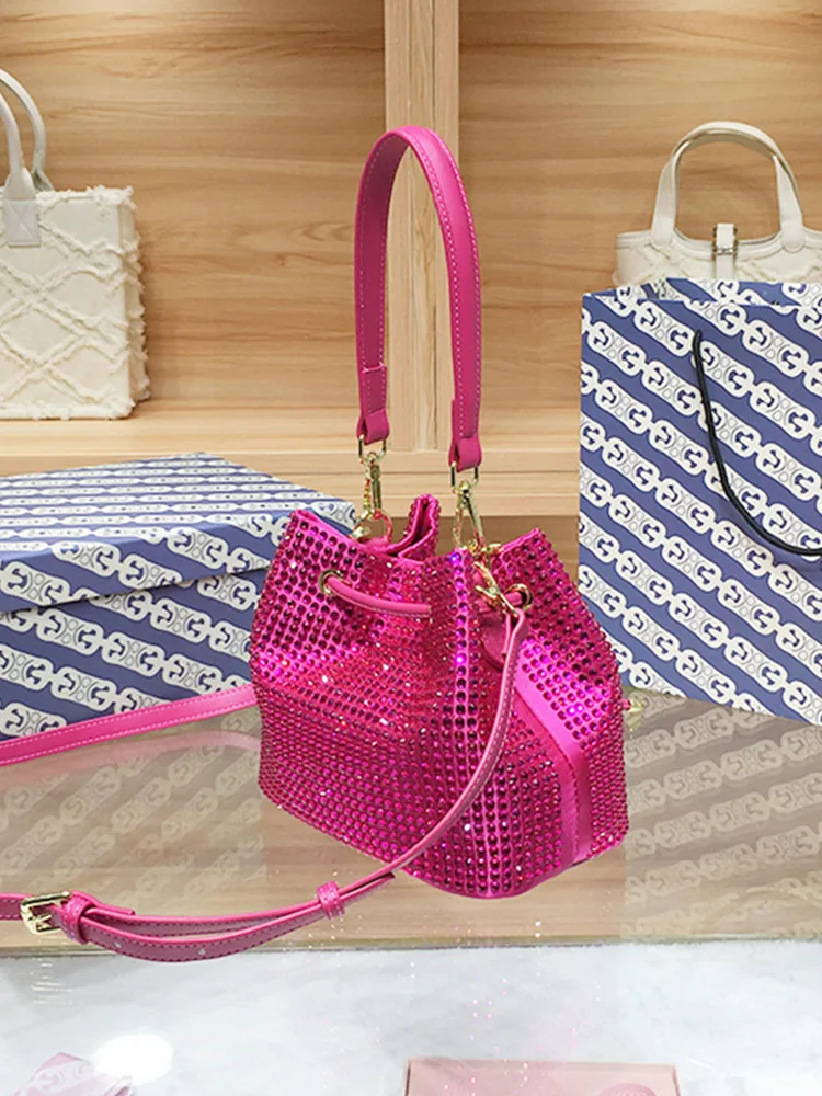 Сумка-хобо женская с розами клатч брендовый Роскошный дизайнерский саквояж на