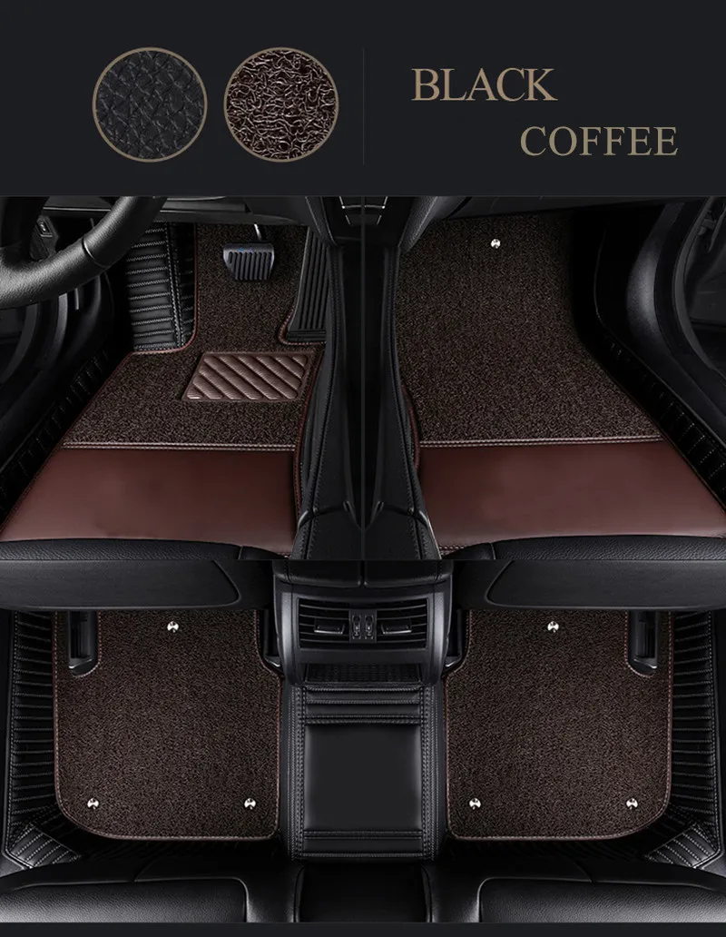 Высокое качество! Автомобильные коврики на заказ для Toyota Land Cruiser 100 2007-1998 5 мест