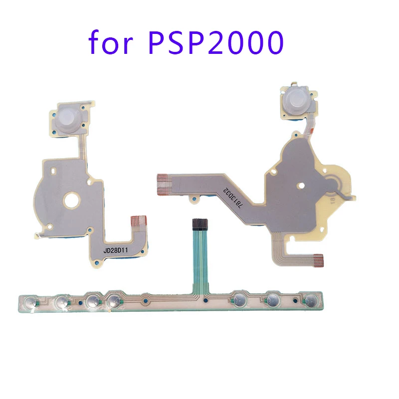 

Для PSP 2000 PSP 2000 ремонт игровой консоли клавиатура проводящая мембрана правая/левая R/L клавиша и домашний старт гибкий кабель Бесплатная доставка