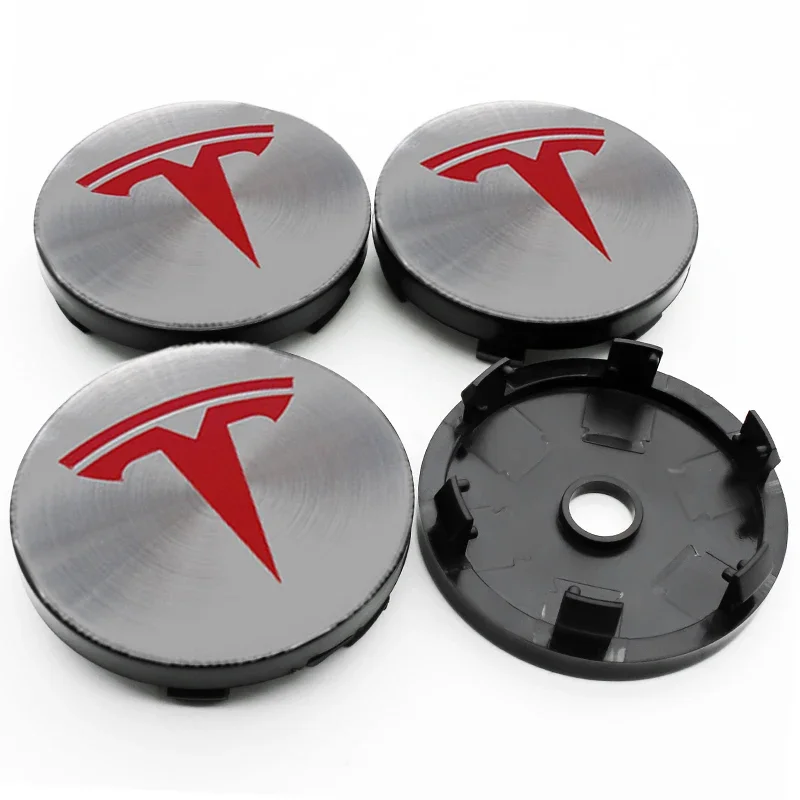 

4 шт., 56 60 мм, колпаки для центральной ступицы колес, 60 мм, наклейка на обод, эмблема, аксессуары для Tesla Model 3 Model S X Model Y