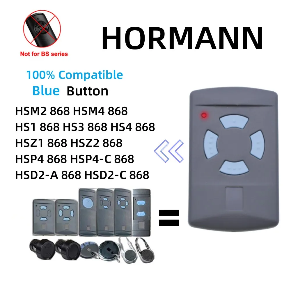 

Hormann HSM4868 Remote Contorl Duplicator For HET2-868MHZ Gate Remote Control Key