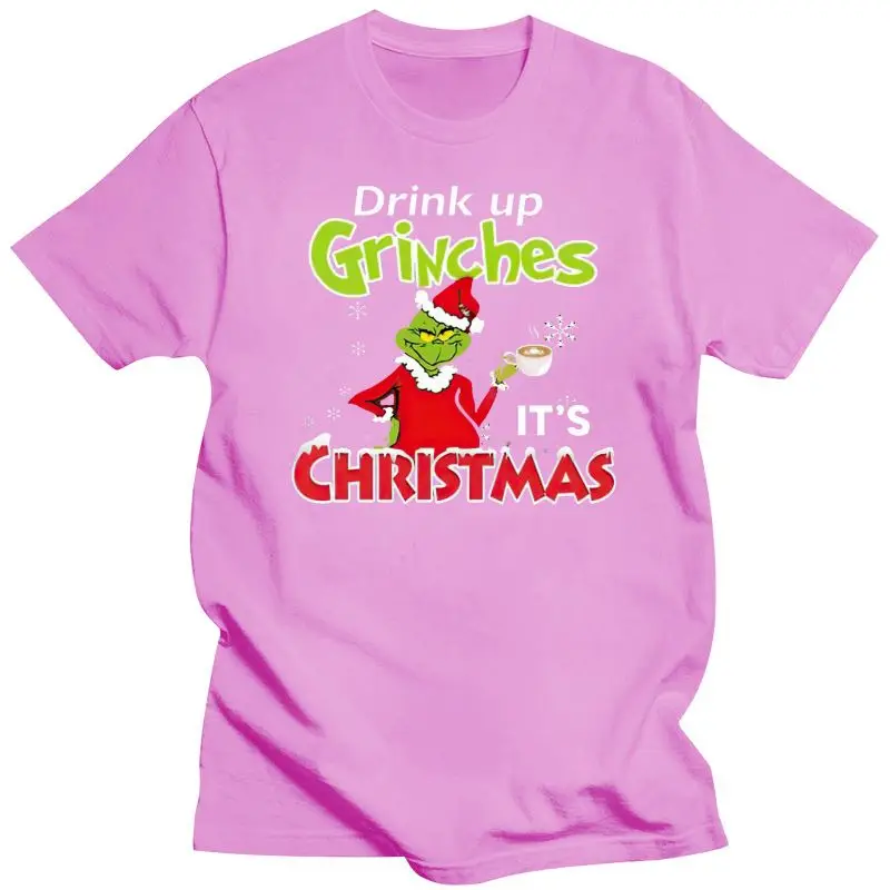 2022 New Men T Shirt Drink Up Grinches It'S Christmas Version2 Women T-Shirt images - 6