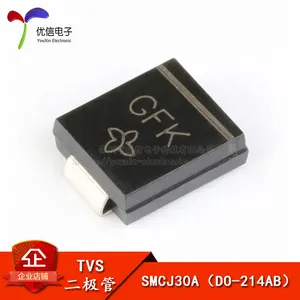 10pcs/lot 57 t patch SMCJ30A E3 / diode TVS 30 v DO 1.5 KW - 214 - ab