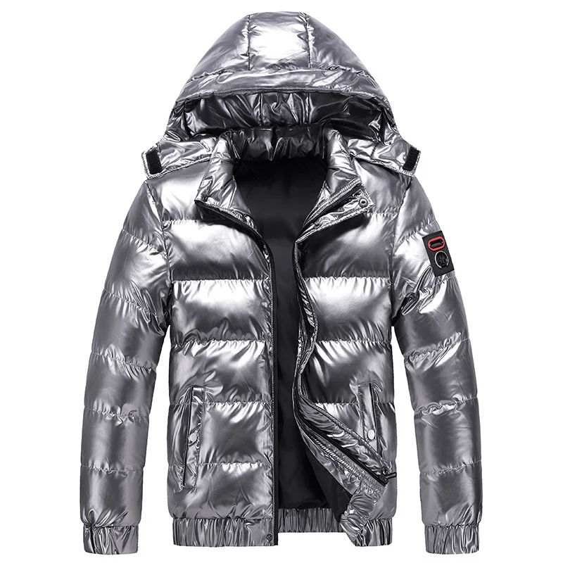 

Men's personalized fashion cotton padded clothes Street Fashion motorcycle cotton padded clothes coat