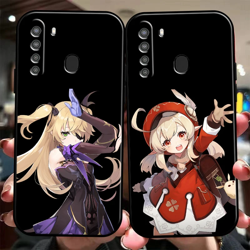 

Genshin Impact Project Game Phone Case For Samsung Galaxy A32 4G 5G A51 4G 5G A71 4G 5G A72 4G 5G Back Funda Soft Coque