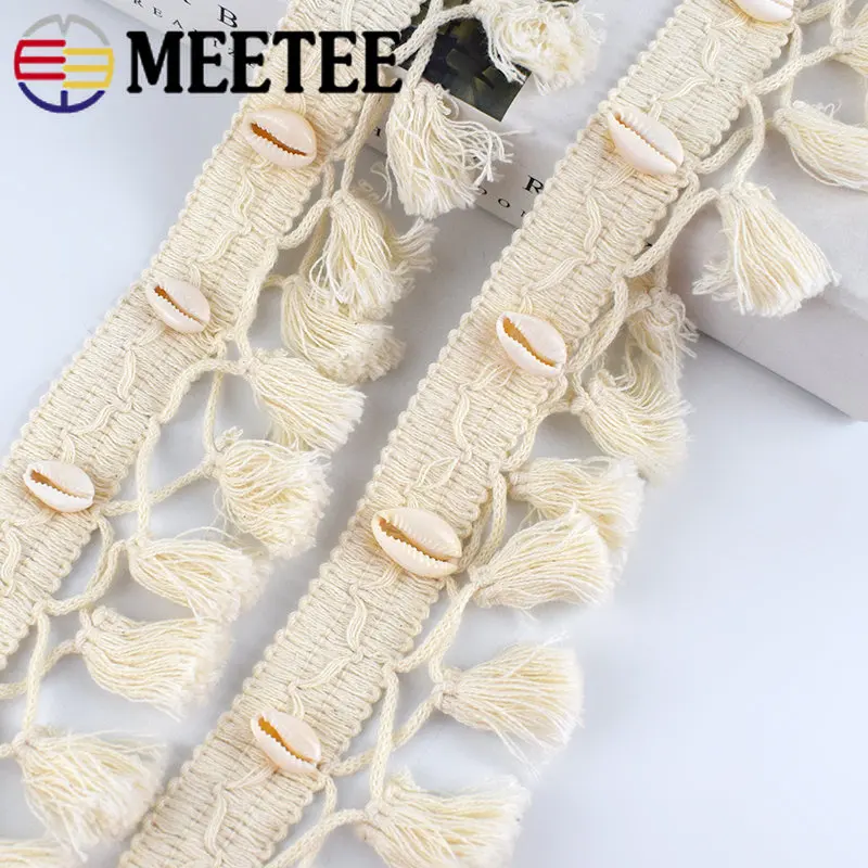 2 метра Meetee 6 см, хлопковая кисточка, кружевная бахрома, отделка ручной работы, оболочка, украшение «сделай сам», домашняя текстильная занавеска, Швейные ремесла, аксессуары