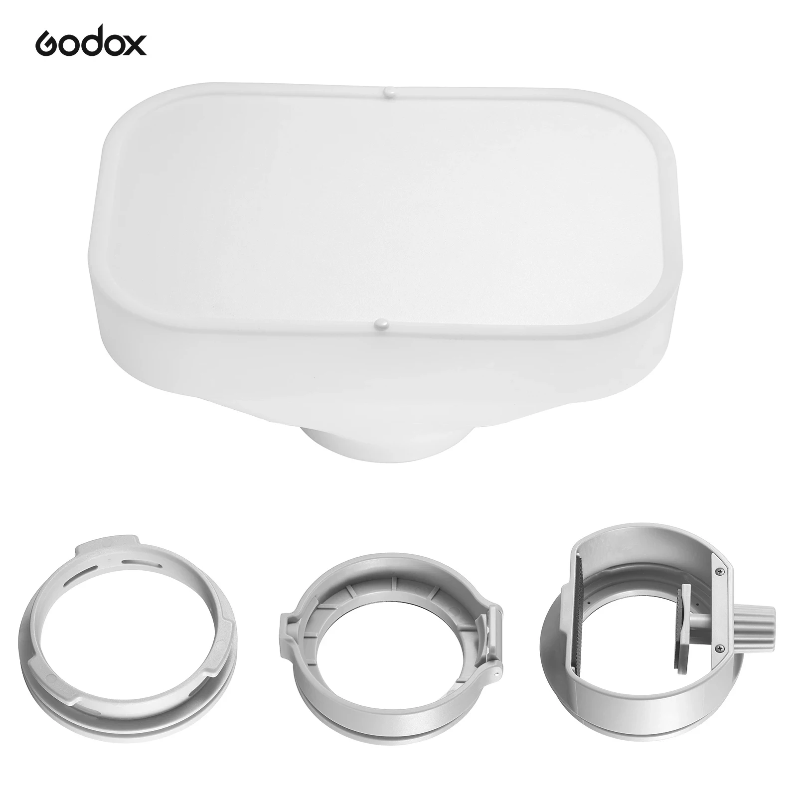 Godox ML-CD15 ML-CS1625 шаровой рассеиватель Gel Dome soфтbox &amp 3 адаптера светильник пышки