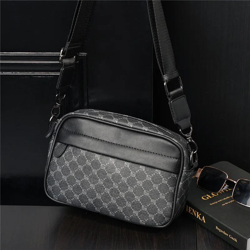 Fashion Chest Bag Men's Bag Luxury Brand Designer Chest Pack Phone Storage Pack Designer PU Leather Shoulder Crossbody Bags
